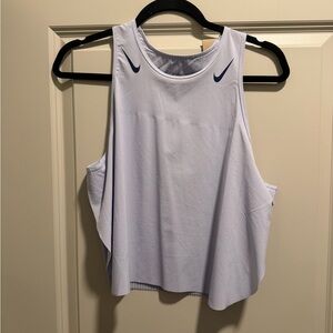 NWT Nike AeroSwift Running Women’s Dri-Fit Light Purple Performance Tank Top